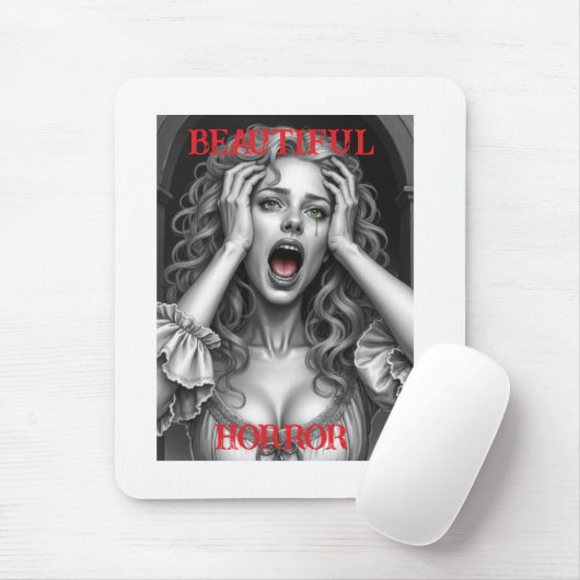 Schreckensbild Mousepad (Mit Mouse)