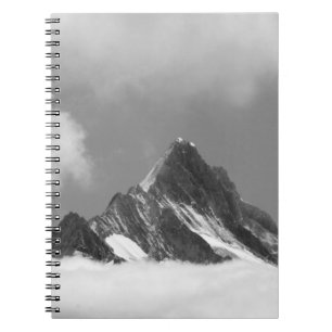 Schreckhorngipfel, 3741 m. aus Faulhorn, Notizblock