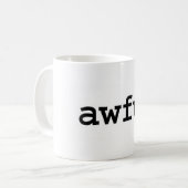 schrecklich kaffeetasse (Vorderseite Links)