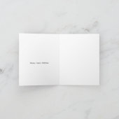 Schrecklich orange Kaninchen! Karte (Innenseite)