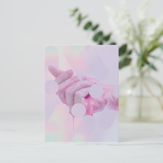 schrecklich postkarte (Stehend Vorderseite)