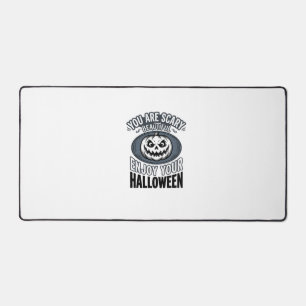 Schrecklich schöne Halloween Vintage Kürbis Shirt  Schreibtischunterlage