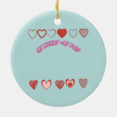 Schrecklich zauberhaftes Halloween Keramik Ornament (Hinten)