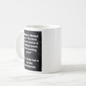 Schreckliche Anaesthetist-Tasse Kaffeetasse (Vorderseite Links)