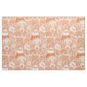 schreckliche Freunde orange Stoff (Fat Quarter (45,7 x 55,9 cm))