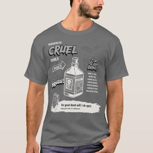 Schreckliche Getränke T-Shirt (Vorderseite)