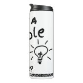 Schreckliche Idee Thermosbecher (Nach rechts gedreht)