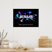 Schreckliche Jesus-Nächte Poster (Küche)