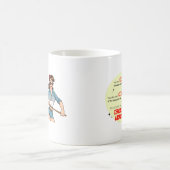 Schreckliche Lacrosse Fun Sassy Retro Demotivation Kaffeetasse (Mittel)