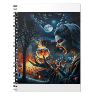 Schreckliche Nacht & Hexe Notizblock