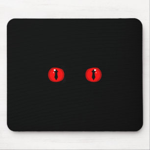 Schreckliche rote Augen Mousepad