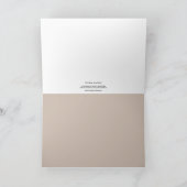 Schreckliche Schriftgebete Karte (Innenseite)