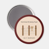 Schreckliche Schriftgebete Magnet (Vorderseite/Rückseite)