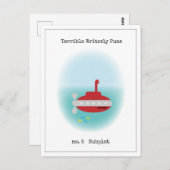 Schreckliche Schriftgebete Postkarte (Vorne/Hinten)