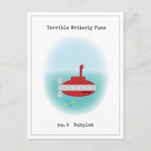 Schreckliche Schriftgebete Postkarte (Vorderseite)