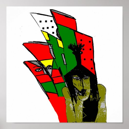 schreckliche Stadt Poster (Vorne)