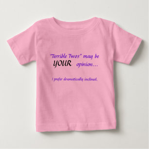 "Schreckliche Zweige" (Mädchen) Baby T-shirt