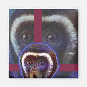 Schrecklicher Affe Magnet