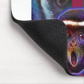 Schrecklicher Affe Mousepad (Ecke)