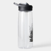 Schrecklicher grimmiger Sensenmann und Geist. Trinkflasche (Rechts)