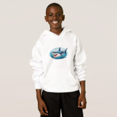 Schrecklicher Hai Hoodie (Vorne ganz)