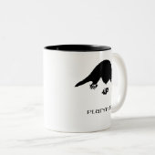 Schrecklicher Platypus Kaffee Zweifarbige Tasse (VorderseiteRechts)