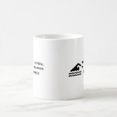 Schrecklicher Schwimmen-Trainer Kaffeetasse (Mittel)