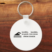 Schrecklicher Swim Coach Schlüsselanhänger (Vorderseite)
