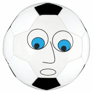 Schreckliches Cartoon-Design Funny Fußball