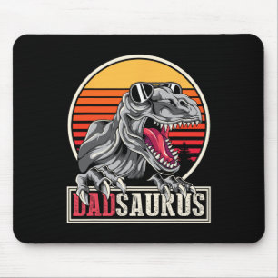 Schreckliches Dinosaurier-Tier-Vater Vatertagsgesc Mousepad
