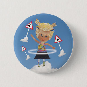 Schreckliches Kind! Button