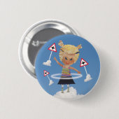 Schreckliches Kind! Button (Vorne & Hinten)