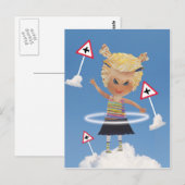 Schreckliches Kind! Postkarte (Vorne/Hinten)