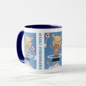 Schreckliches Kind! Tasse (Vorderseite Links)