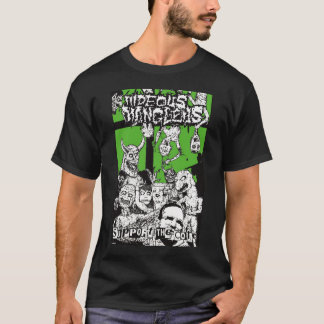 Schreckliches Mangleus "Unterstützung der Kern-" T T-Shirt