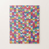 Schreckliches Puzzlespiel-strickendes Muster Puzzle (Vertikal)