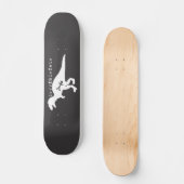 schreckliches Schicksal Dino Skateboard (Vorderseite)