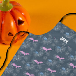 schreckliches und verzaubertes Halloween, anpassba Schürze