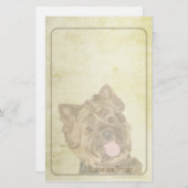 Schreckliches Yorkies Briefpapier (Vorne/Hinten)