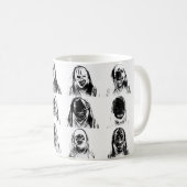 Schreckmasken Kaffeetasse (VorderseiteRechts)