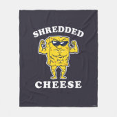 Schredderkäse Fleecedecke (Vorderseite)