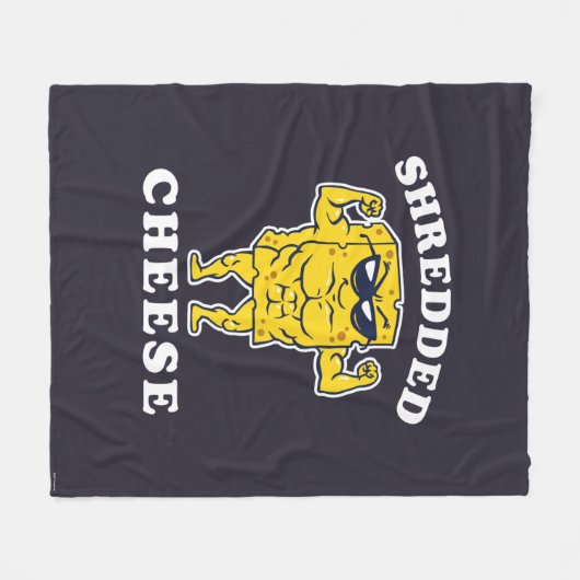 Schredderkäse Fleecedecke (Vorderseite (Horizontal))
