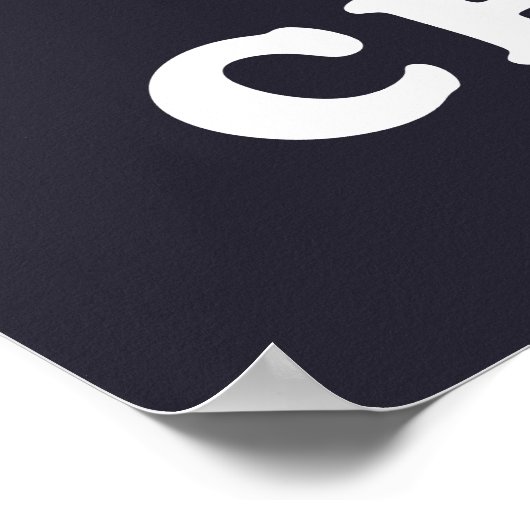 Schredderkäse Poster (Ecke)