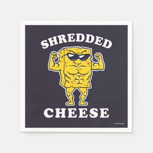 Schredderkäse Serviette (Vorderseite)