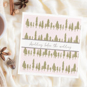 Schreddern vor dem Hochzeitstag Serviette