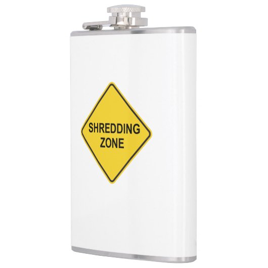 Schredderzone Flachmann (Links)