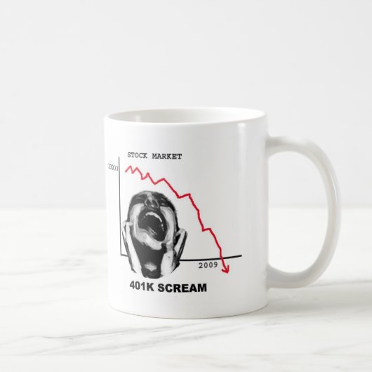 SCHREI 401K KAFFEETASSE (Rechts)