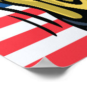 Schrei-Amerikaner Poster (Ecke)