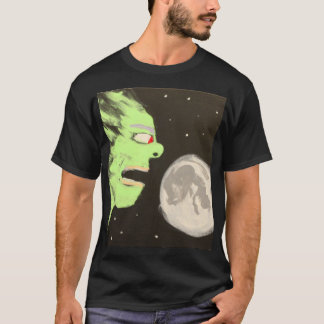 Schrei auf dem Mond T-Shirt