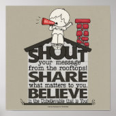 Schrei aus den Rooftops Poster (Vorne)